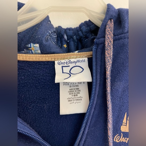 Disney Mickey Mouse and Friends Full Zip Hoodie 50th Anniversary Size XS - Picture 3 of 6